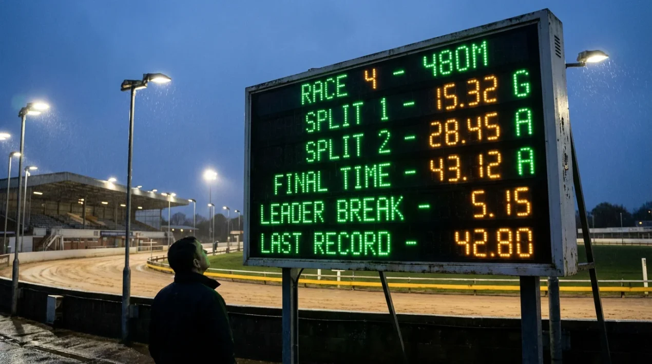 Greyhound Sectional Times: What the Splits Really Tell You